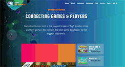 Desktop Screenshot of gamedistribution.com
